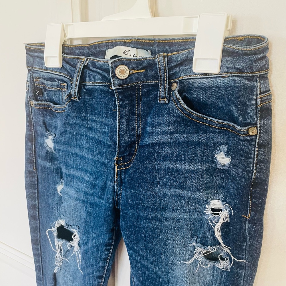 KanCan Distressed Skinny Jeans size 5/26 - Picture 4 of 4
